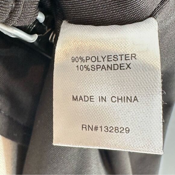 Superdown Lydia Black Maxi High Slit Skirt | Size M - Picture 8 of 8